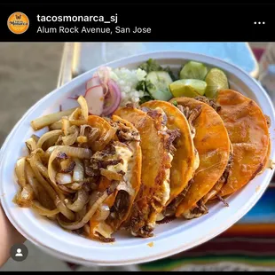 heaven on a plate very authentic Mexican food