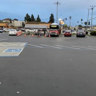 sushi and sashimi, outside