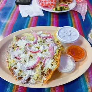 Tostada Gigante Raspada