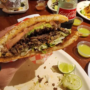 Carne asada torta