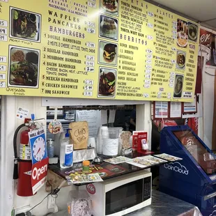 the menu of a mexican restaurant