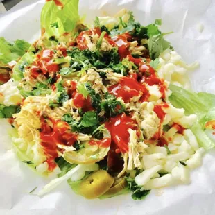 Small or large salad /choice of meat