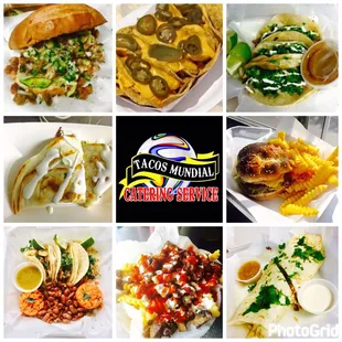 Pictures of the food we serve