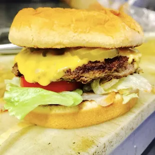 D'Rooney burger /Fries