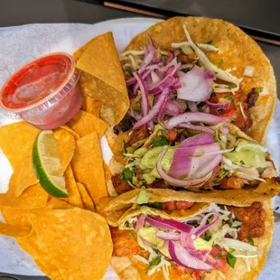 Mahi tacos $13.99