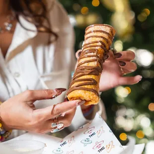 Strawberry and Nutella Chimichanga.