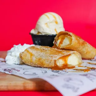 Dulce de Leche Chimichanga