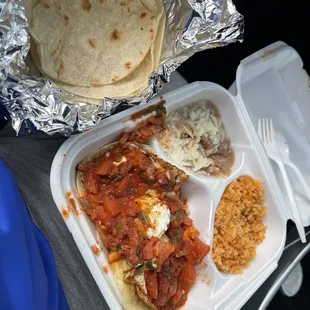 Wuevos ranchero plate