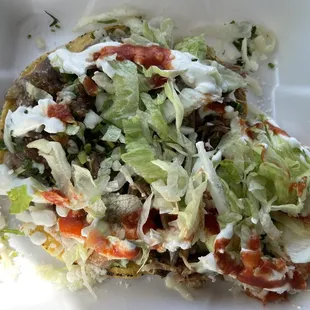 Carnitas Tostada