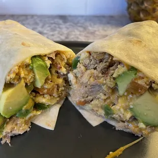 Breakfast burrito