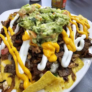 Arrachera Nachos