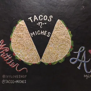 Tacos n Miches alley mural