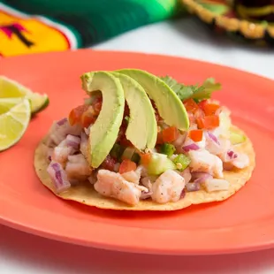 Ceviche Tostada