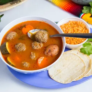 Albondigas Soup