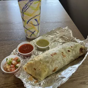 Loaded Burrito - carne asada