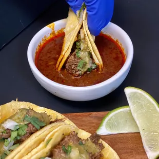 Birria taco