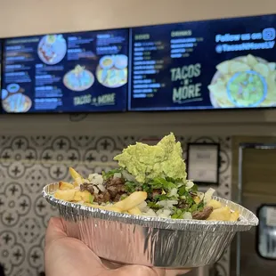 Super bomb carne asada fries