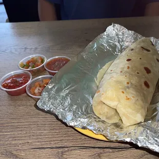 Loaded Carne Asada Burrito