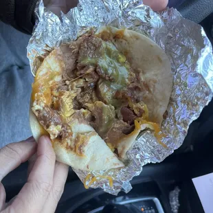 Trash Can Taco Breakfast