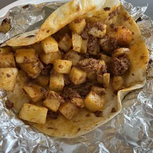 Chorizo potato