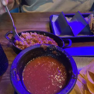 You pay for chips. You also pay separately for salsa.