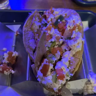 Chicken taco