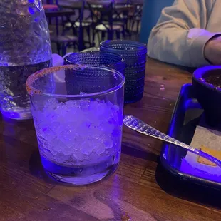 That&apos;s 35 minutes later. I love the ice but we paid for better tequila and it was literally all ice.