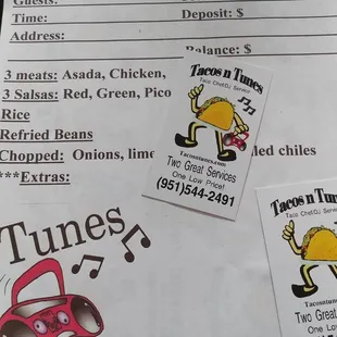 Tacos N Tunes Information