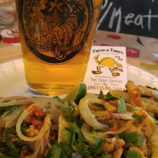Tacos n Tunes makes Craft style tacos n Quesadillas!