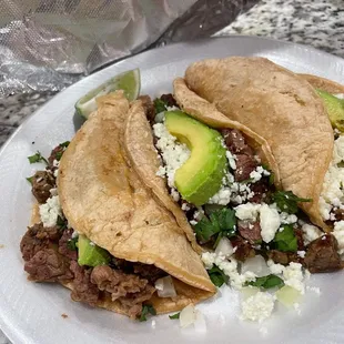 Carne asada tacos