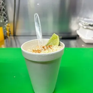 Corn in a cup