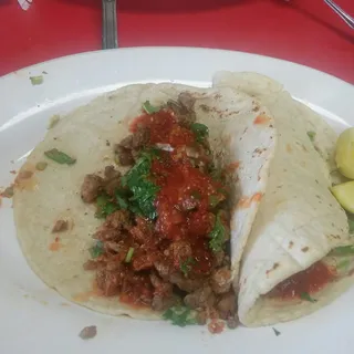 Handmade Tortilla Tacos