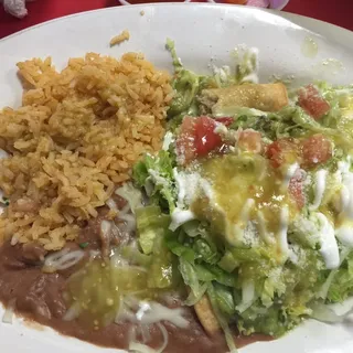 Chicken Flautas Combo