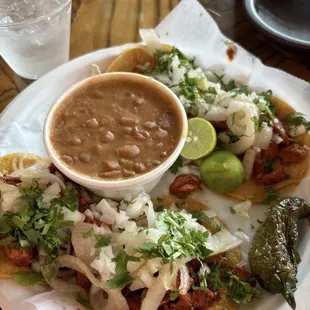 Pastor street taco
