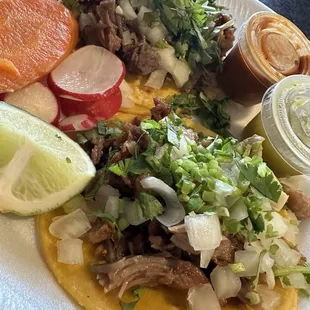 Pork carnitas Taco! So flavorful!