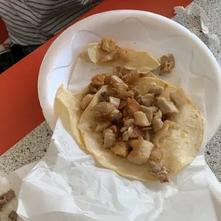 Taco de pollo