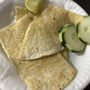 Cheese quesadilla