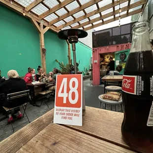 Back seating area
