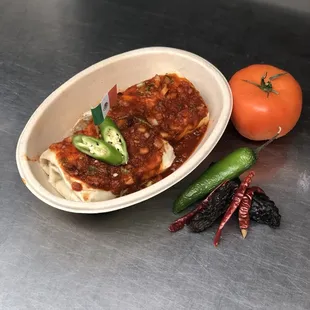 Burrito Enchiladas