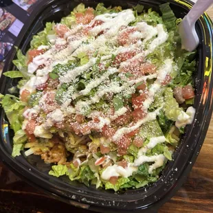 Asada burrito bowl