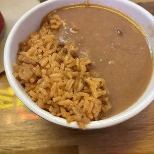 Rice and beans