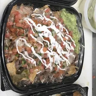 nachos, food
