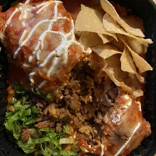 Spicy Wet Asada Wet Burrito