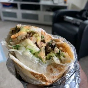 Asada burrito