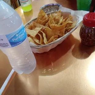 Chips and salsa $2.00 you get a free 2nd refill on chips.