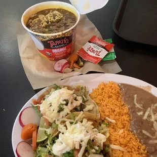 Chicken Taco Combo
