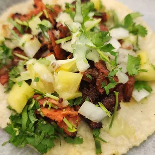 Al pastor taco
