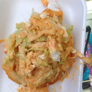 a close up of a plate of food