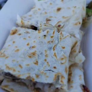 Asada Quesadilla, no salsa