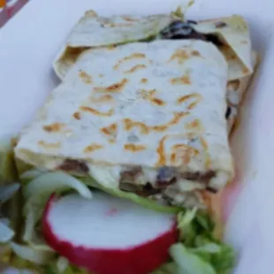 Carne Asada with green salsa